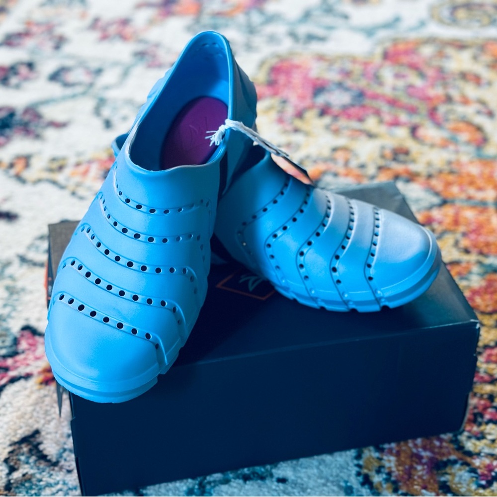 Sperry light blue Water Striker shoes